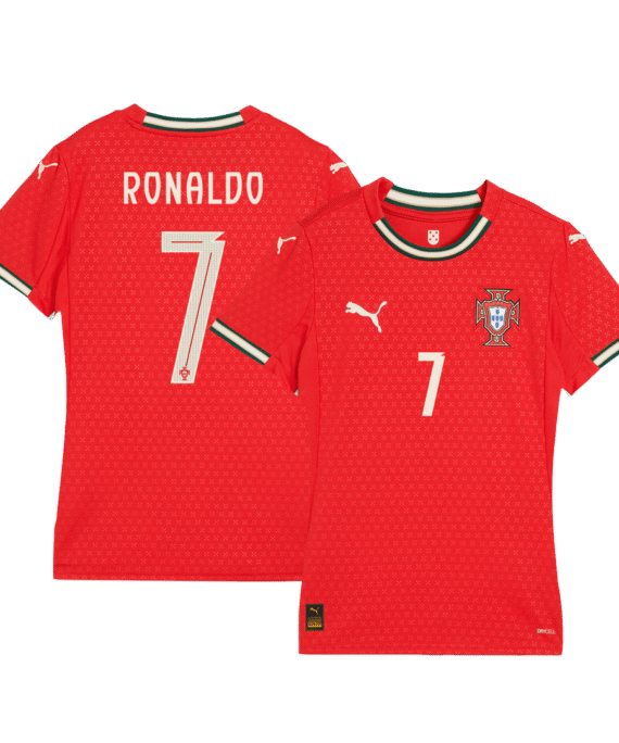 Women's Portugal RONALDO #7 Home Soccer Jersey 2025