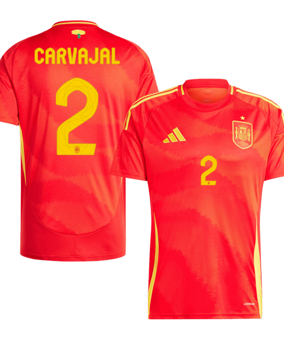 Spain CARVAJAL #2 Home Jersey EURO