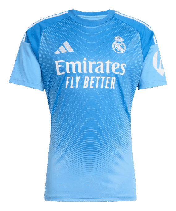 Real Madrid Goalkeeper Soccer Jersey 2025/26 Blue