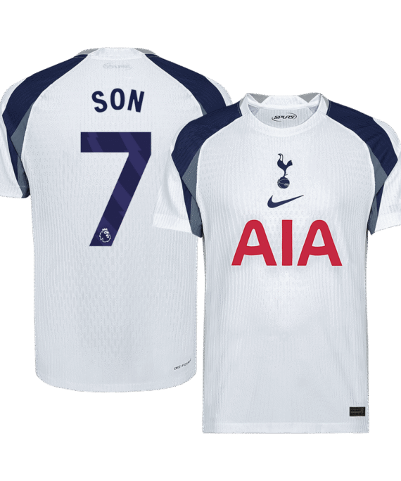 Tottenham Hotspur SON #7 Home Soccer Jersey Authentic 2025/26