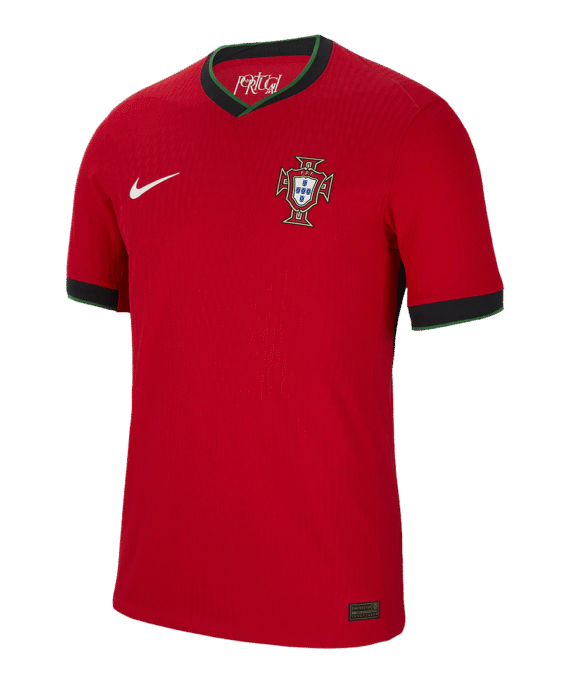 Portugal Home Jersey Authentic EURO