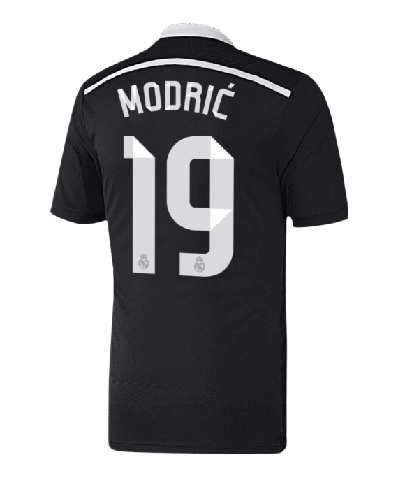 Real Madrid MODRIĆ #19 Third Away Soccer Jersey Retro 2014/15