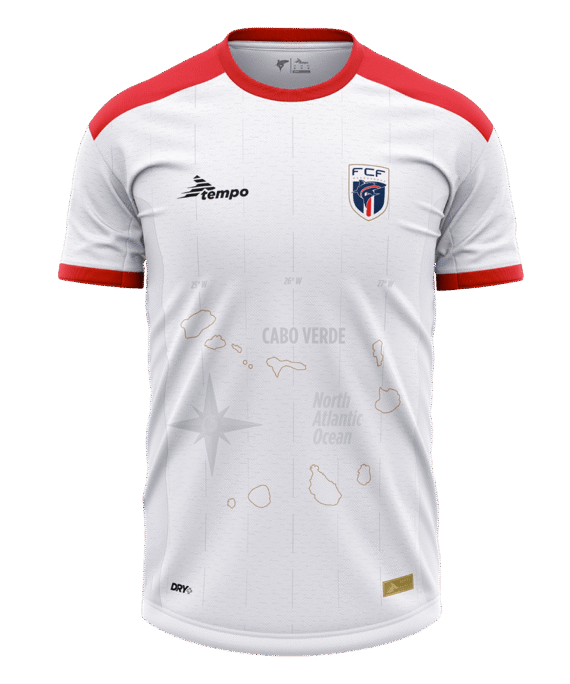 Cape Verde Away Soccer Jersey 2025 White