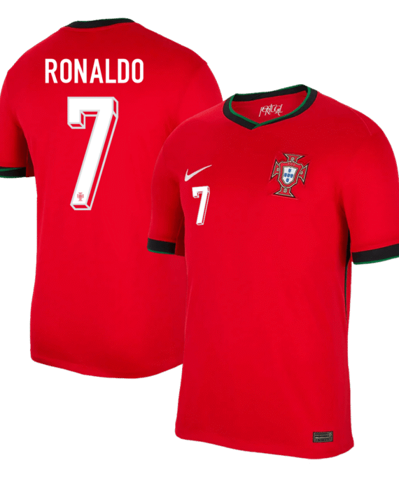 Portugal RONALDO #7 Home Jersey EURO
