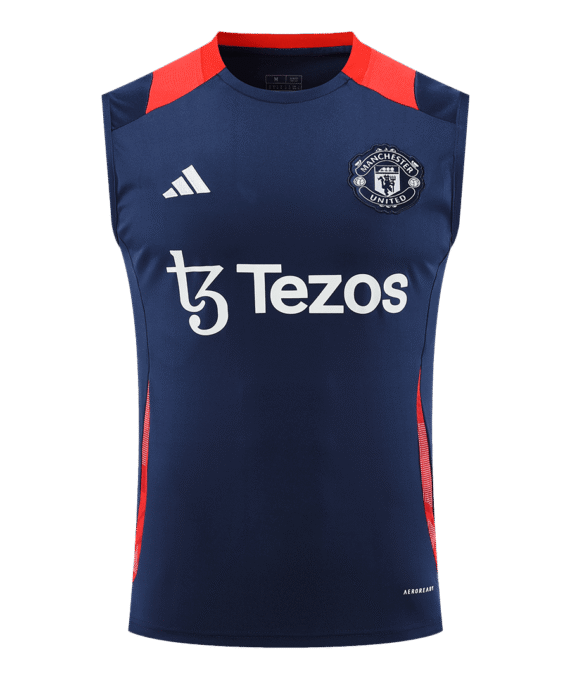 Manchester United Pre-Match Sleeveless Soccer Jersey
