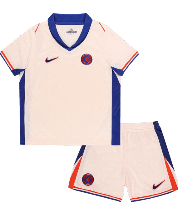 Chelsea Away Soccer Jersey Kit Kids(Jersey+Shorts)