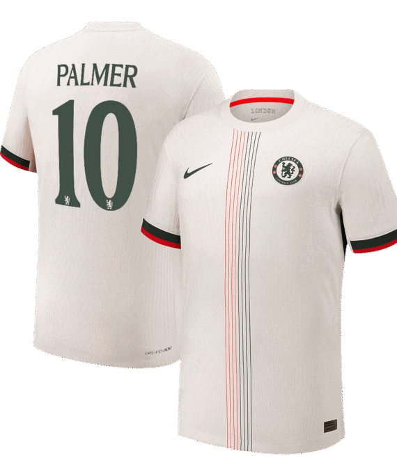 Chelsea PALMER #10 Away Soccer Jersey Authentic 2025/26 - UCL Edition