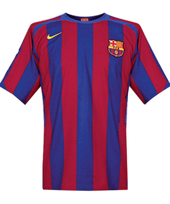 Barcelona Home Jersey Retro 2005/06  - UCL Final