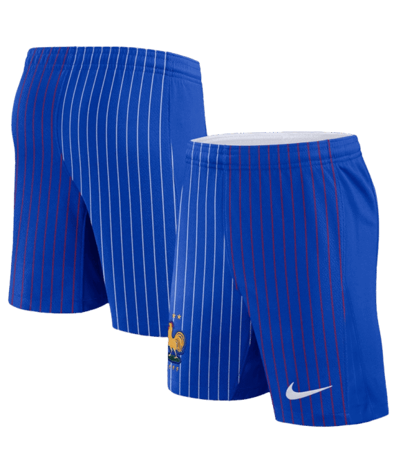 France Away Soccer Shorts
