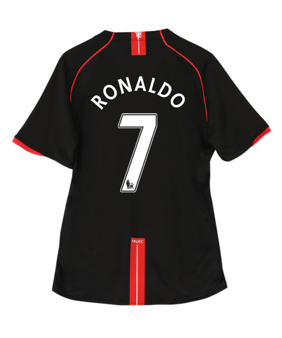 Manchester United RONALDO #7 Away Jersey Retro 2007/08