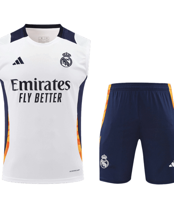 Real Madrid Pre-Match Soccer Jersey Kit (Jersey+Shorts)