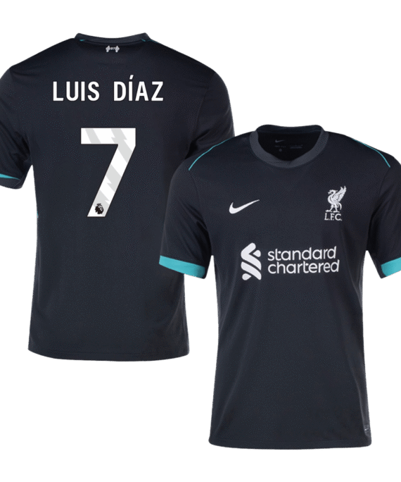 Liverpool LUIS DÍAZ #7 Away Jersey