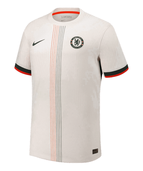 Authentic Chelsea Away Soccer Jersey 2025/26 White