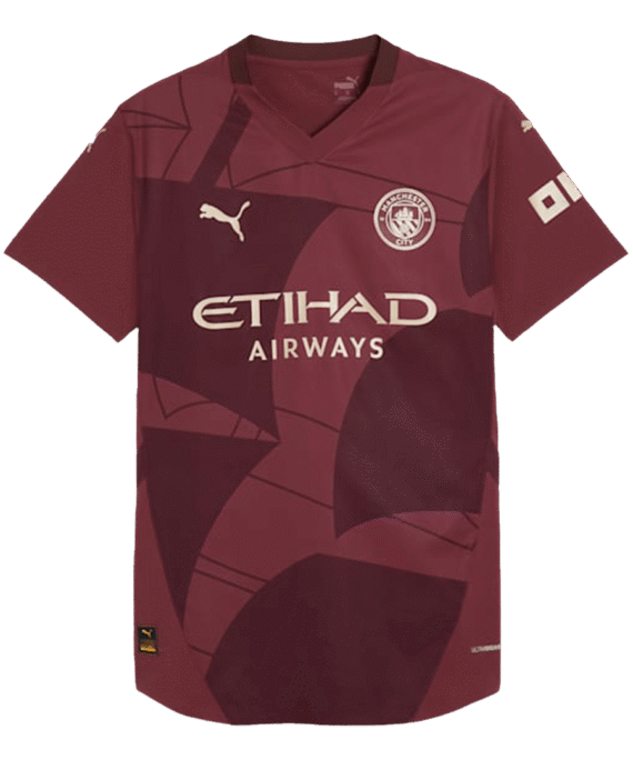Manchester City Third Away Jersey Authentic