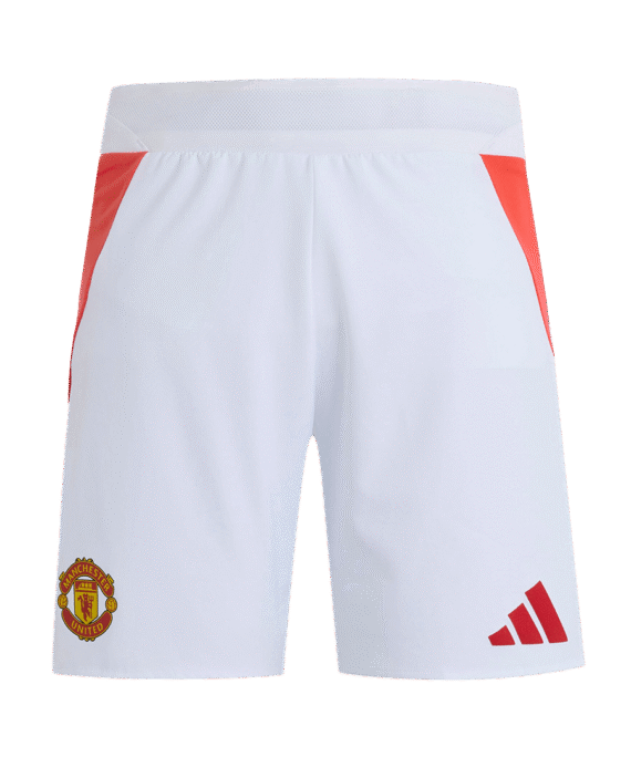Manchester United Home Soccer Shorts Authentic
