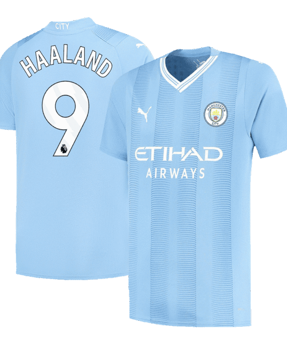 Manchester City HAALAND #9 Home Jersey 2023/24