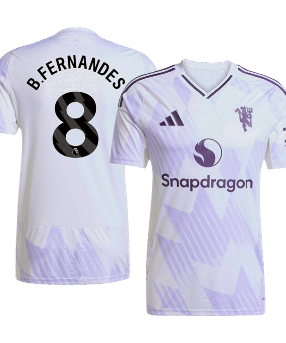 Manchester United B.FERNANDES #8 Away Soccer Jersey 2025/26