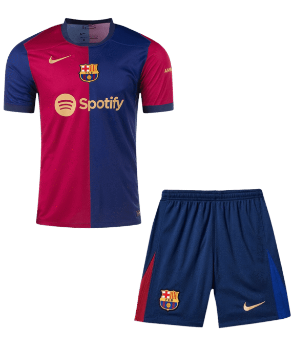 Barcelona Home Jersey Kit (Jersey+Shorts)