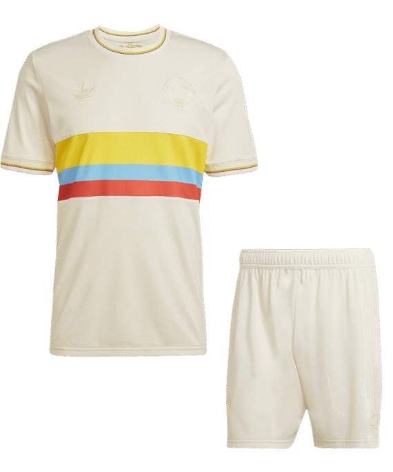 Colombia Soccer Jersey Kit (Jersey+Shorts) - 100th Anniversary