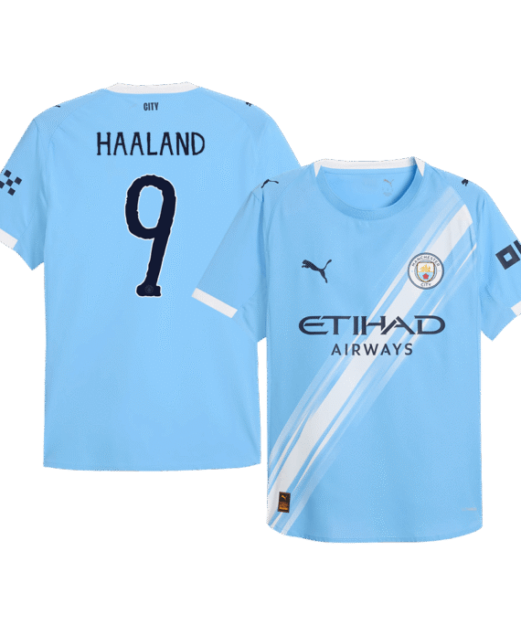 Manchester City HAALAND #9 Home Soccer Jersey Authentic 2025/26 - Club World Cup