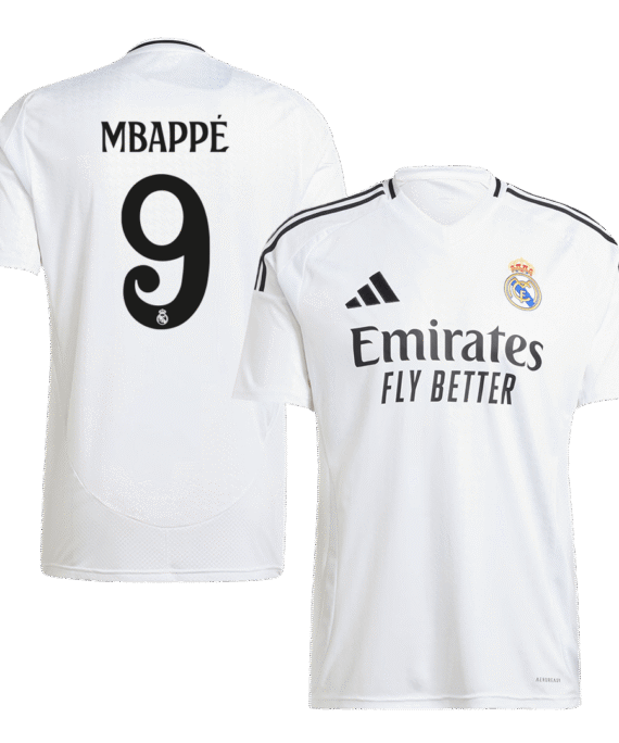 Real Madrid MBAPPÉ #9 Home Jersey