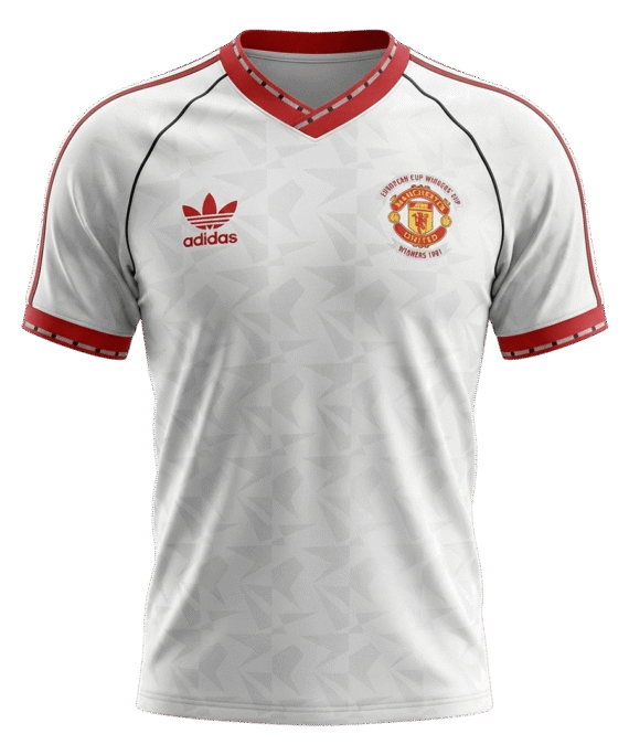 Manchester United Away Soccer Jersey Retro 1991