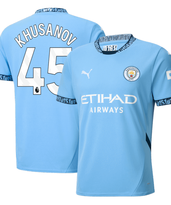 Manchester City KHUSANOV #45 Home Jersey