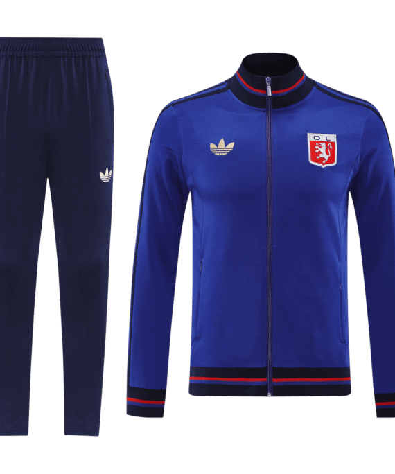 Olympique Lyonnais Training Kit 2025/26 - Blue (Jacket+Pants)