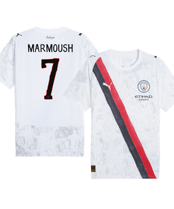 Manchester City MARMOUSH #7 Soccer Jersey 2025/26