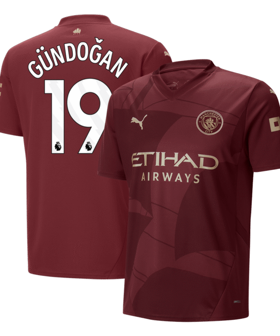 Manchester City GÜNDOĞAN #19 Third Away Soccer Jersey