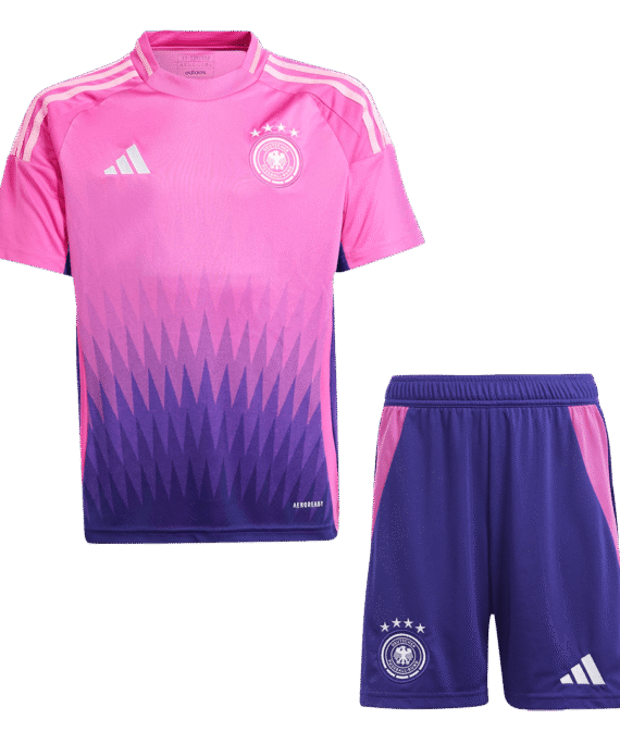 Germany Away Jersey Kit EURO Kids(Jersey+Shorts)