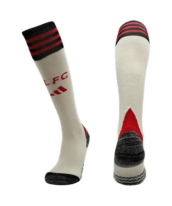 Liverpool Away Soccer Socks 2025/26 Kid