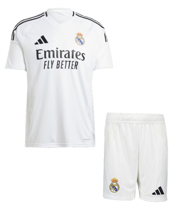 Real Madrid Home Jersey Kit (Jersey+Shorts)