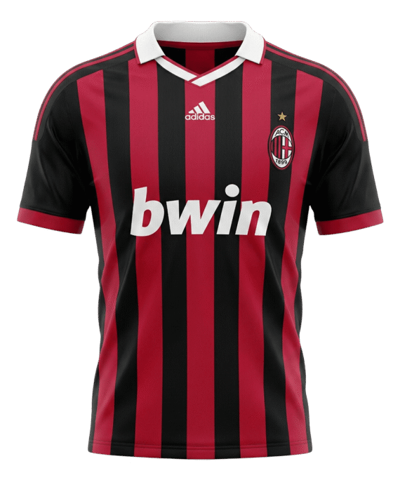 AC Milan Home Soccer Jersey Retro 2009/10