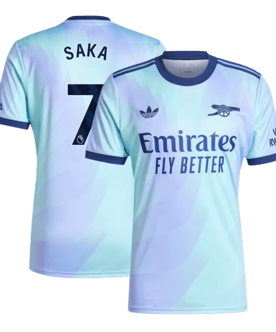 Arsenal SAKA #7 Third Away Soccer Jersey