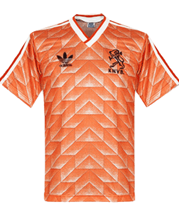 Netherlands Home Soccer Jersey Retro 1988