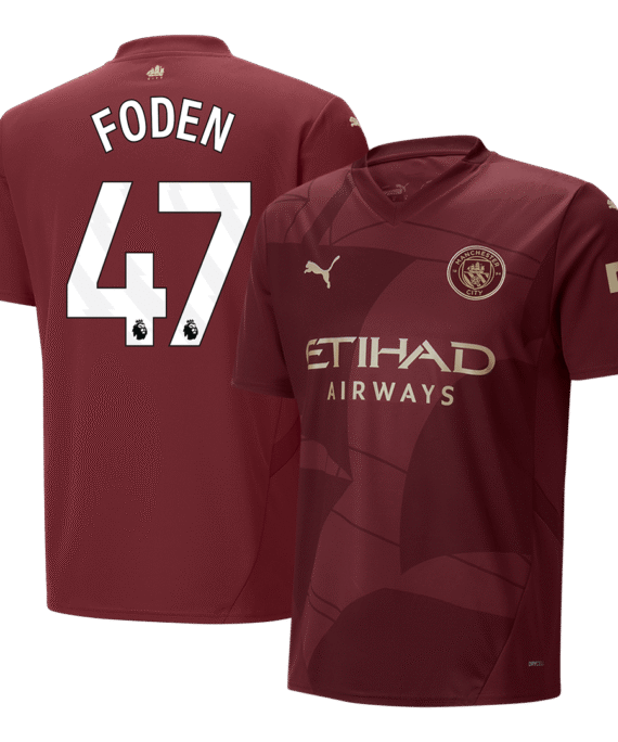 Manchester City FODEN #47 Third Away Soccer Jersey