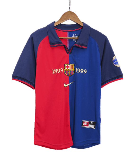 Barcelona Home Jersey Retro 1999/00