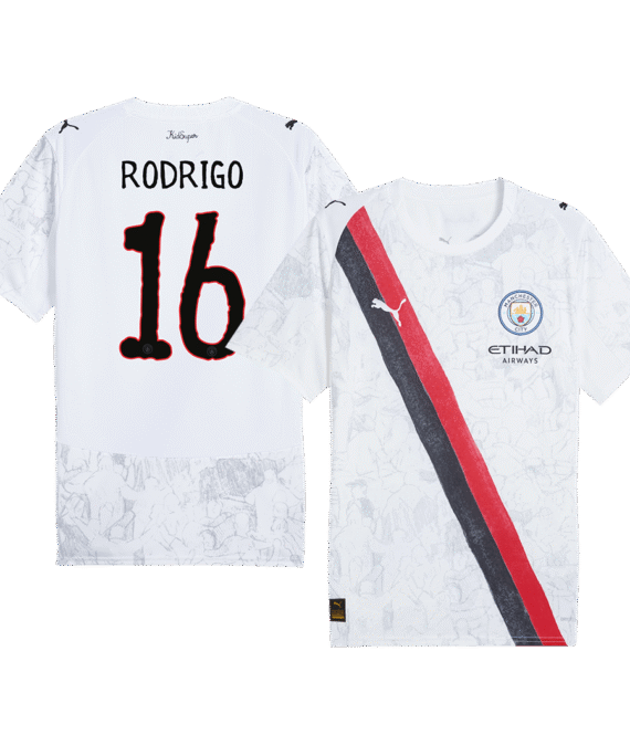 Manchester City RODRIGO #16 Soccer Jersey 2025/26