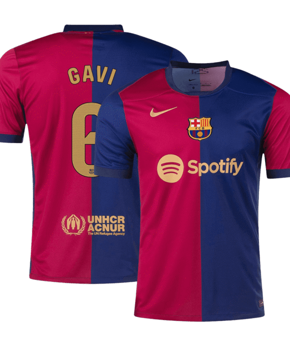 Barcelona GAVI #6 Home Jersey