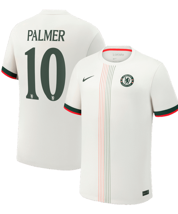 Chelsea PALMER #10 Away Soccer Jersey 2025/26 - UCL Edition