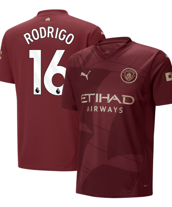 Manchester City RODRIGO #16 Third Away Soccer Jersey