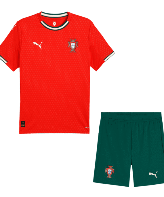 Portugal Home Soccer Jersey Kit 2025 (Jersey+Shorts)