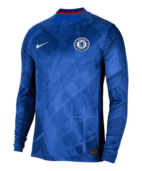 Chelsea Long Sleeve Home Soccer Jersey 2025/26