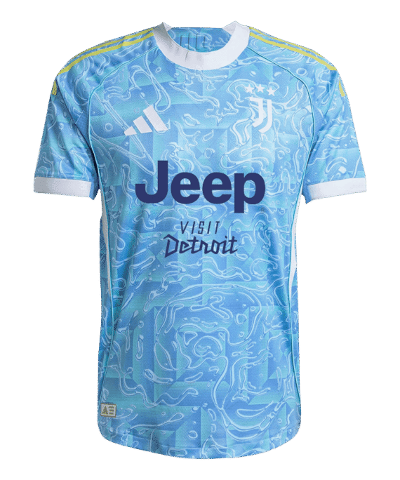 Juventus Away Soccer Jersey Authentic 2025/26