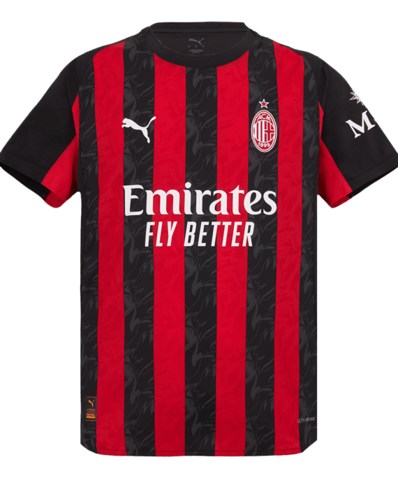Authentic AC Milan Home Jersey 2025/26 Red&Black