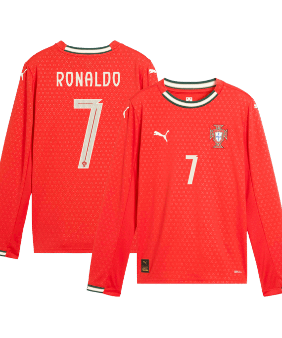 Portugal RONALDO #7 Home Soccer Jersey 2025