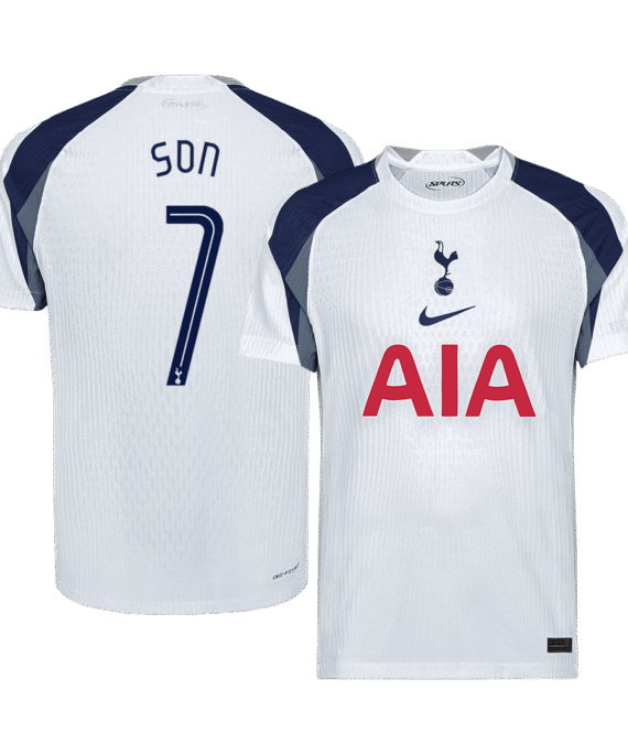 Tottenham Hotspur SON #7 Home Soccer Jersey Authentic 2025/26 - UCL Edition
