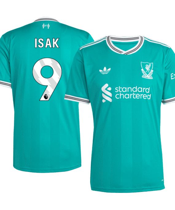 Liverpool ISAK #9 Third Away Soccer Jersey 2025/26