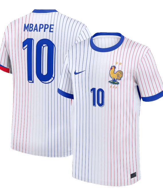 France MBAPPE #10 Away Jersey EURO